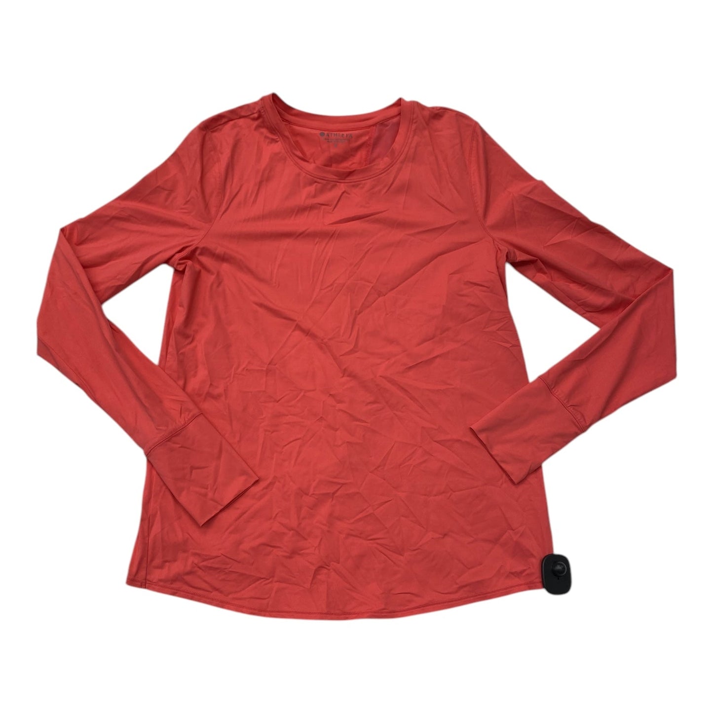 Athletic Top Ls Crewneck By Athleta In Coral, Size:S