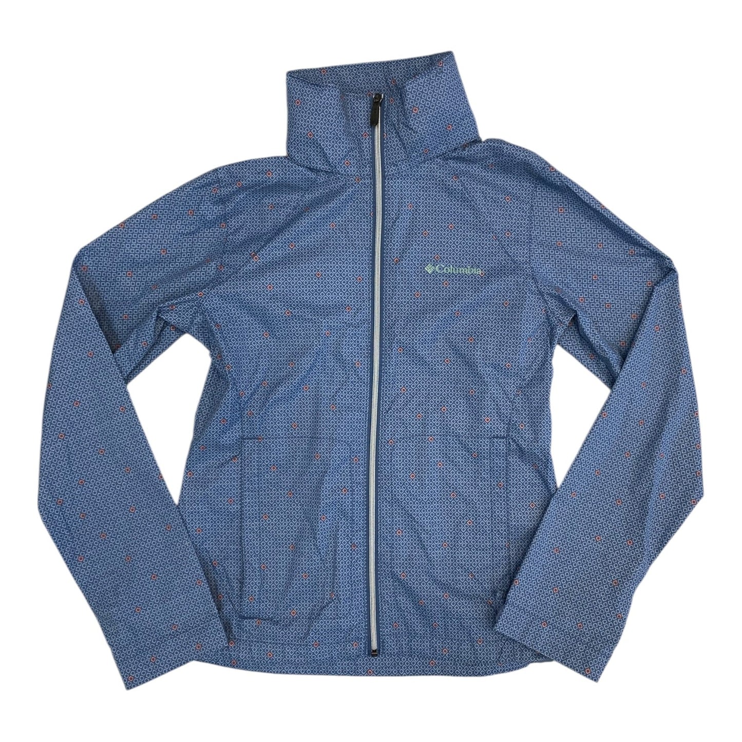 Jacket Windbreaker By Columbia In Blue, Size:Xs