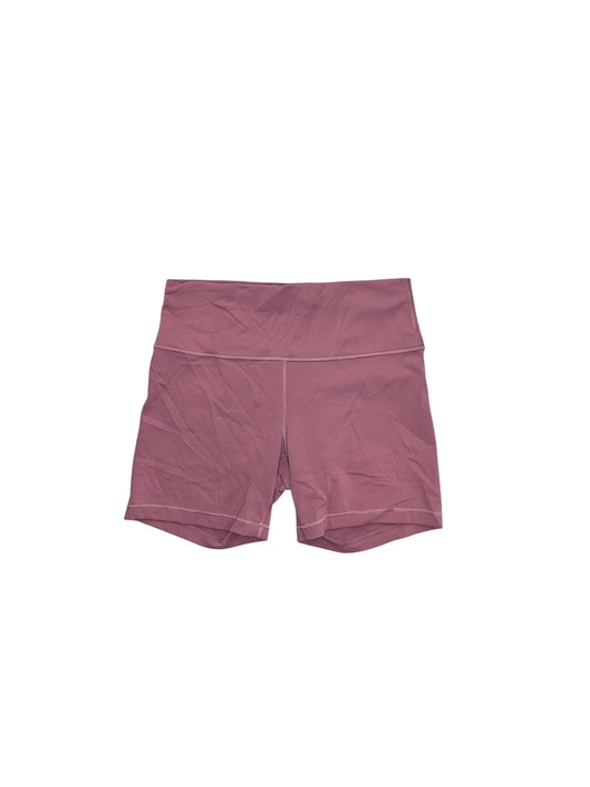 Athletic Shorts By Lululemon In Pink, Size:L