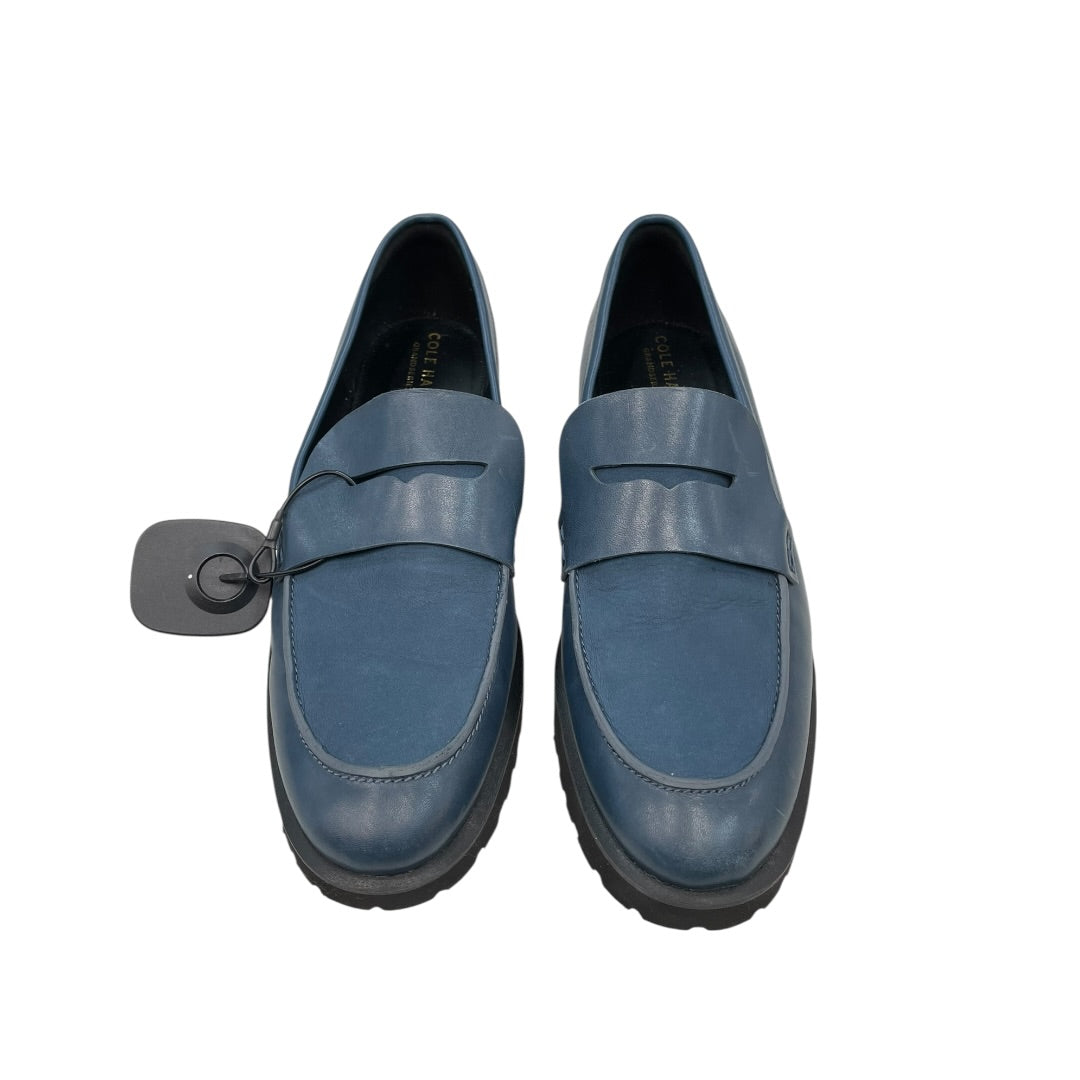 Shoes Heels Block By Cole-Haan In Blue, Size:8.5