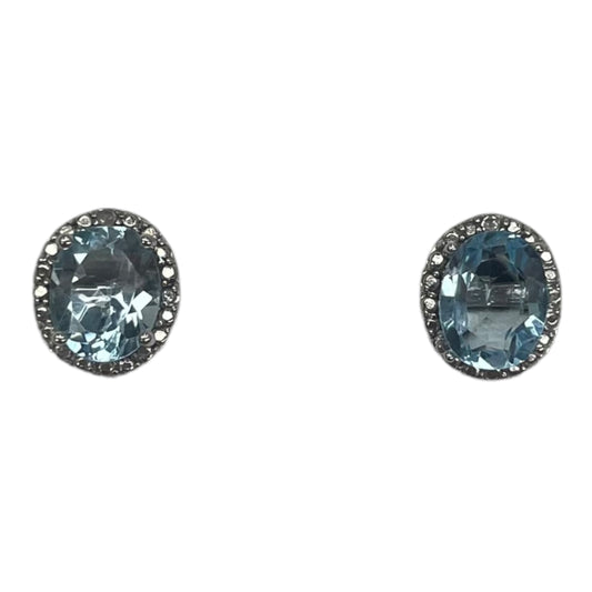 Earrings Stud By Clothes Mentor In Blue