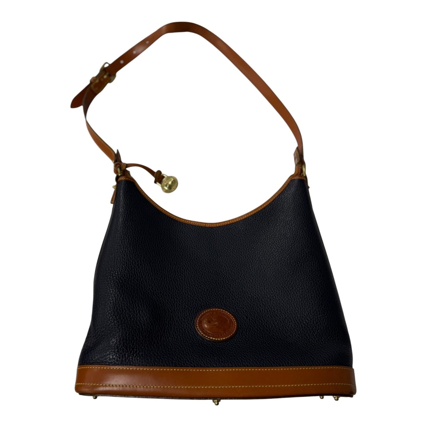 Handbag Designer By Dooney And Bourke In Navy, Size:Medium