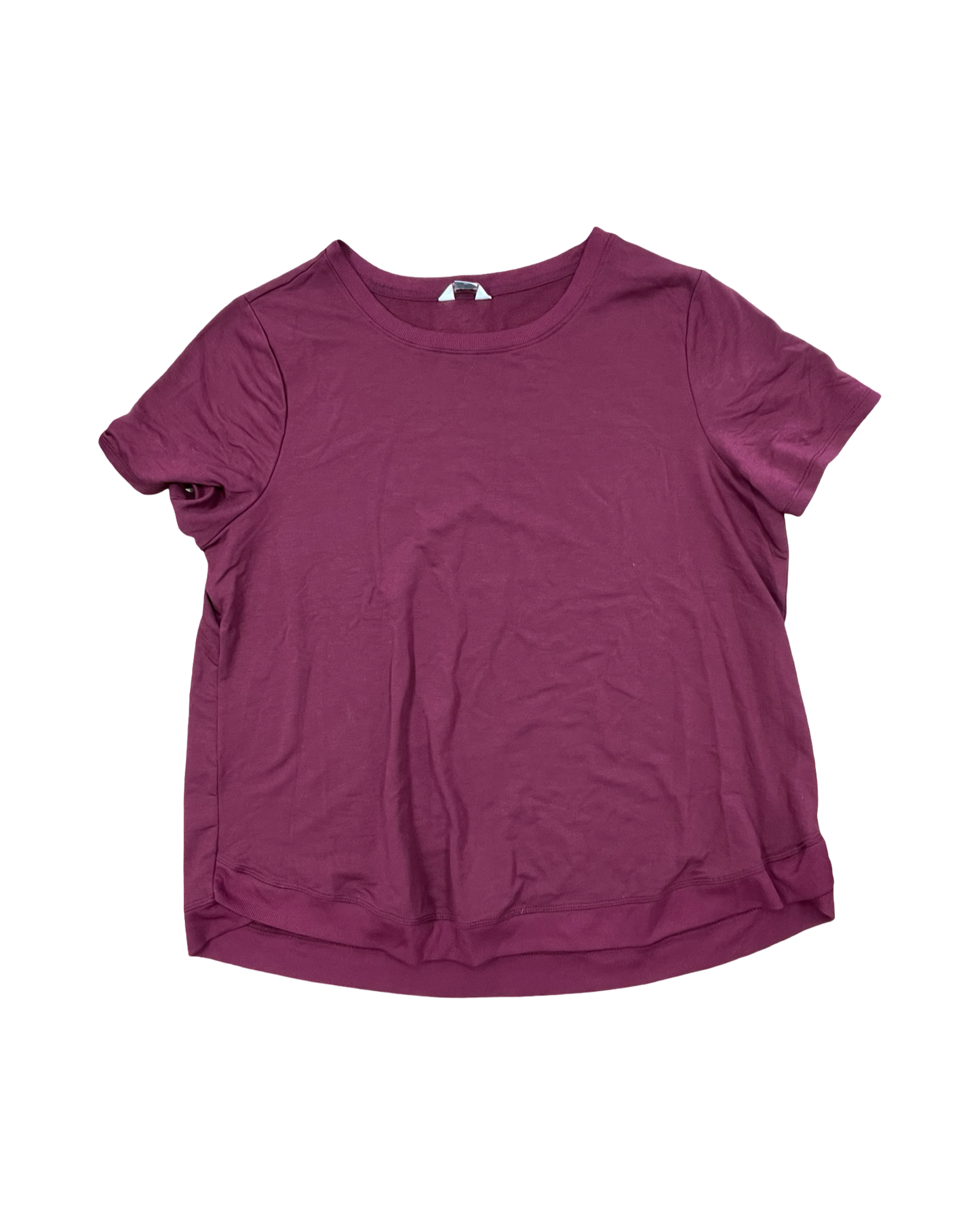 Top Ss By Danskin In Maroon, Size:2X