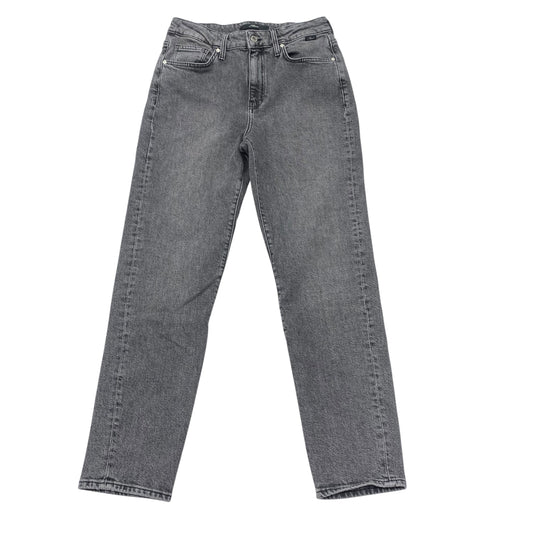 Jeans Boyfriend By Mavi In Black Denim, Size:6