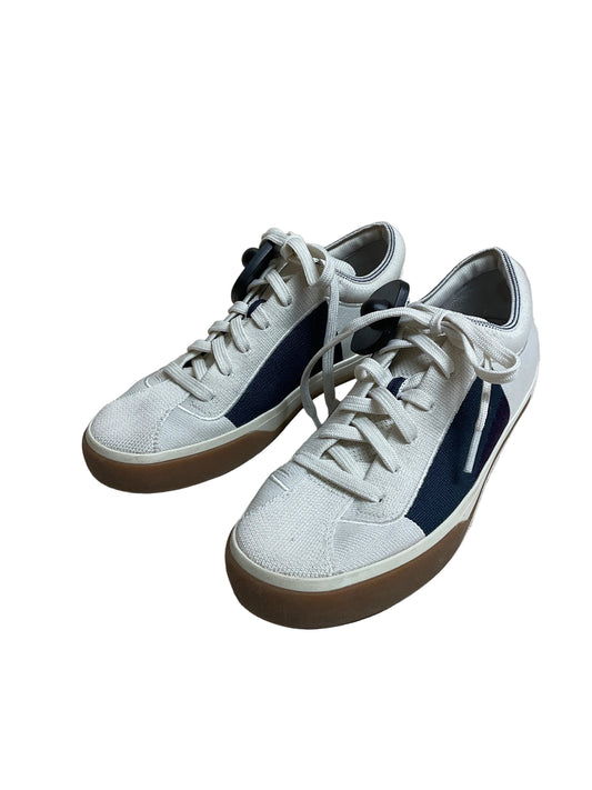 Shoes Sneakers By Rothys In Blue & White, Size:7