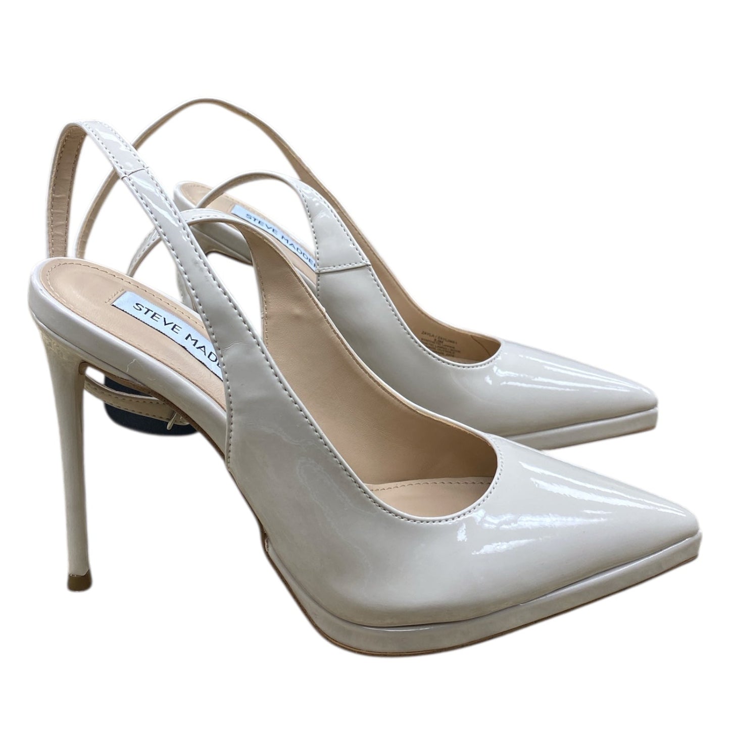 Shoes Heels Stiletto By Steve Madden In Beige, Size:6.5