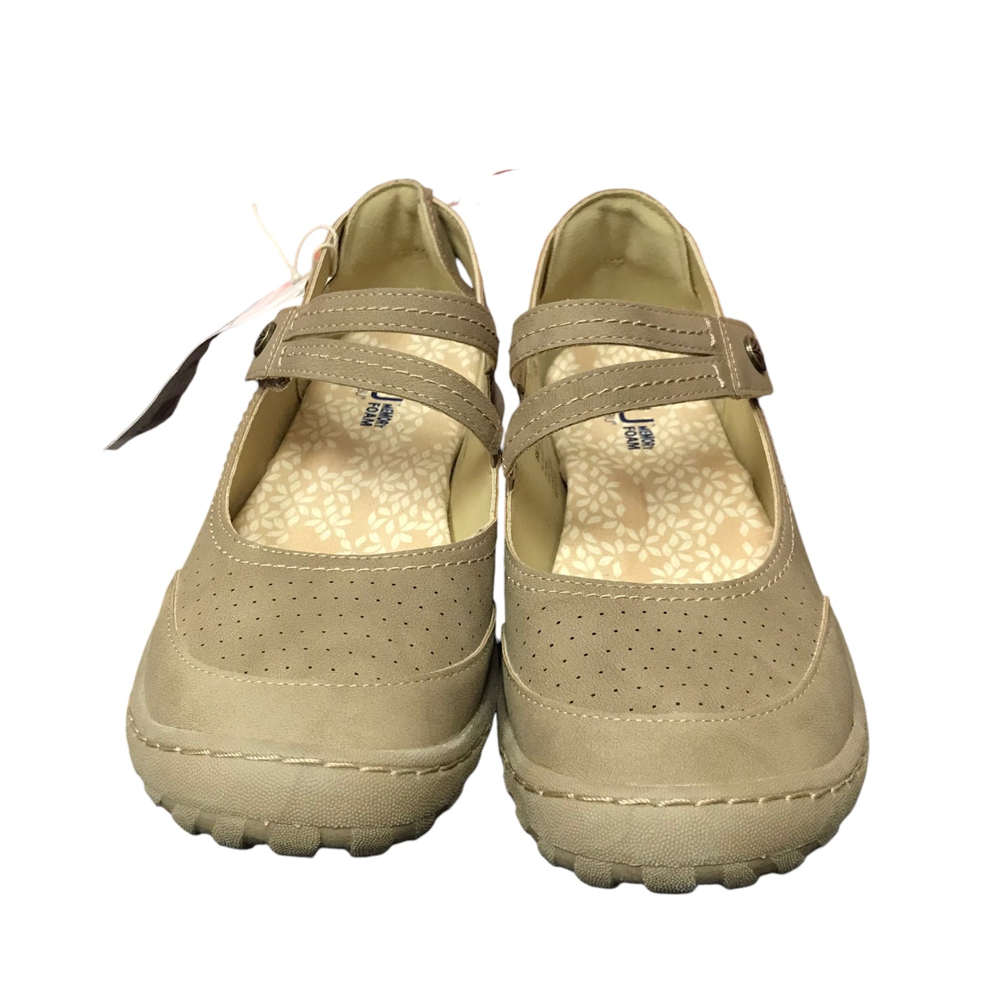 Shoes Flats By Jbu By Jambu In Tan, Size:6