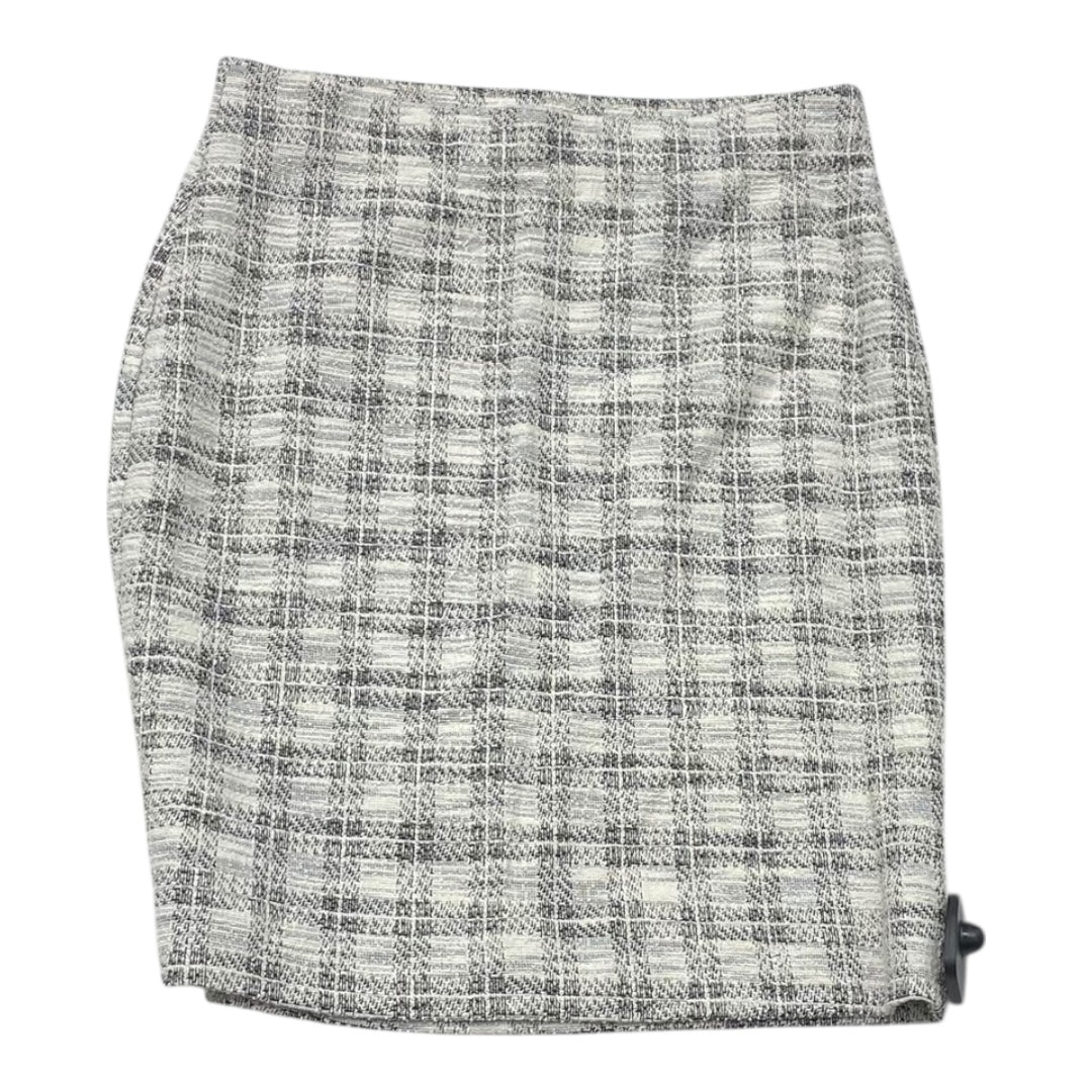 Skirt Midi By Ann Taylor In Checkered Pattern, Size:Sp