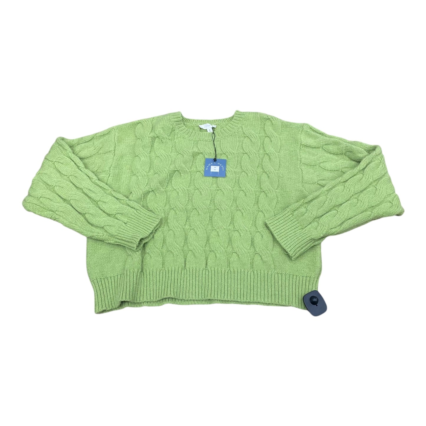 Sweater By All:row In Green, Size:M