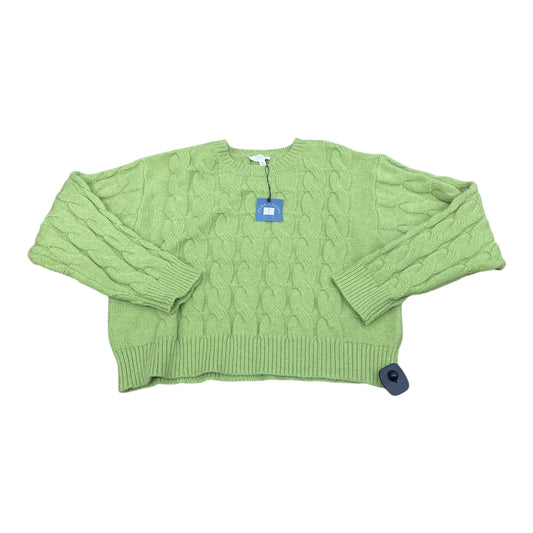 Sweater By All:row In Green, Size:M