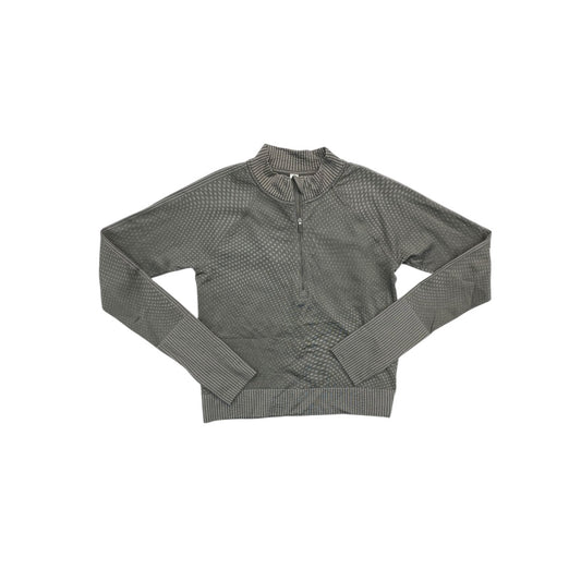 Athletic Top Ls Crewneck By Lululemon In Green, Size:6