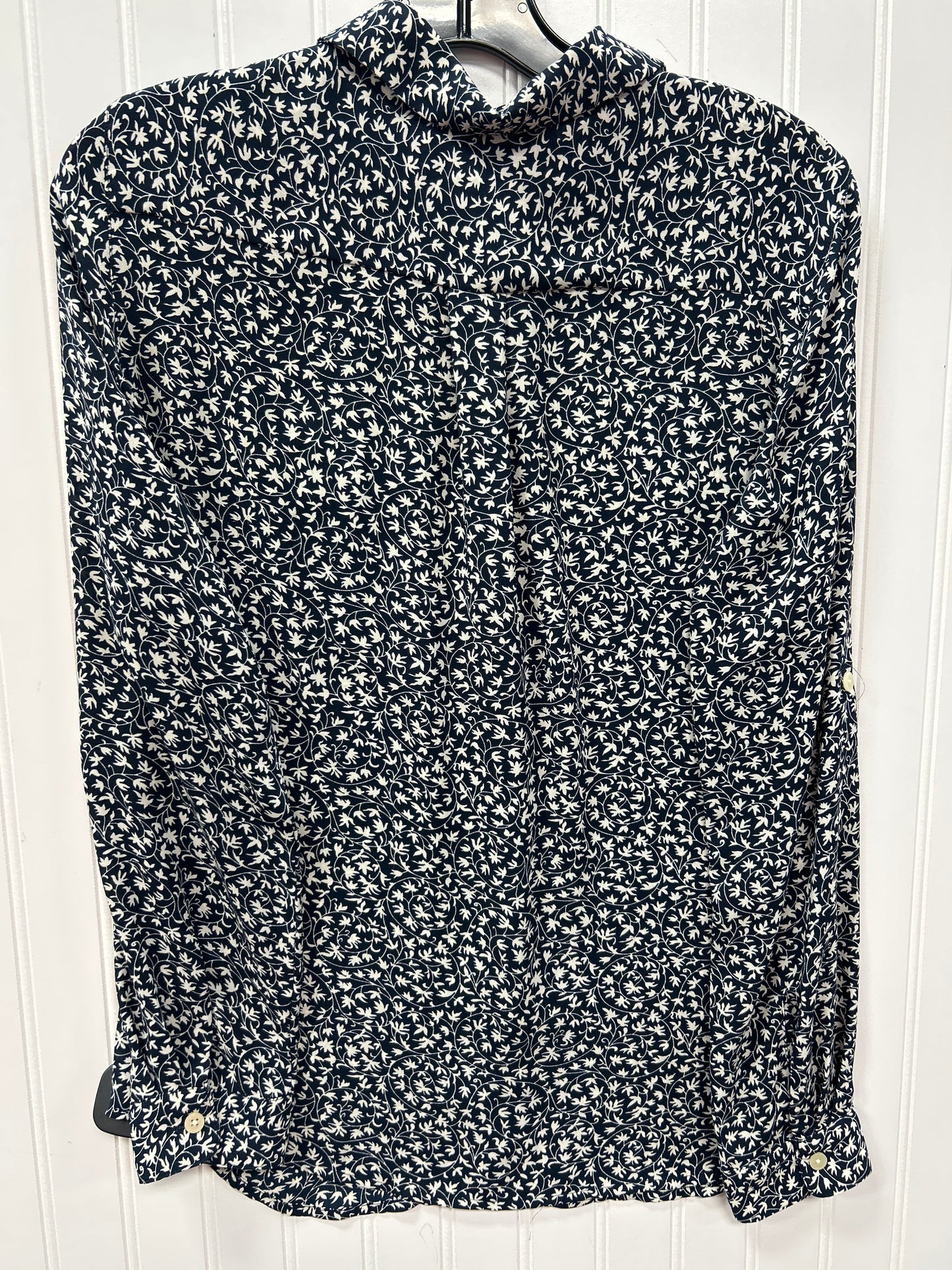 Top Ls By Loft In Navy, Size:S