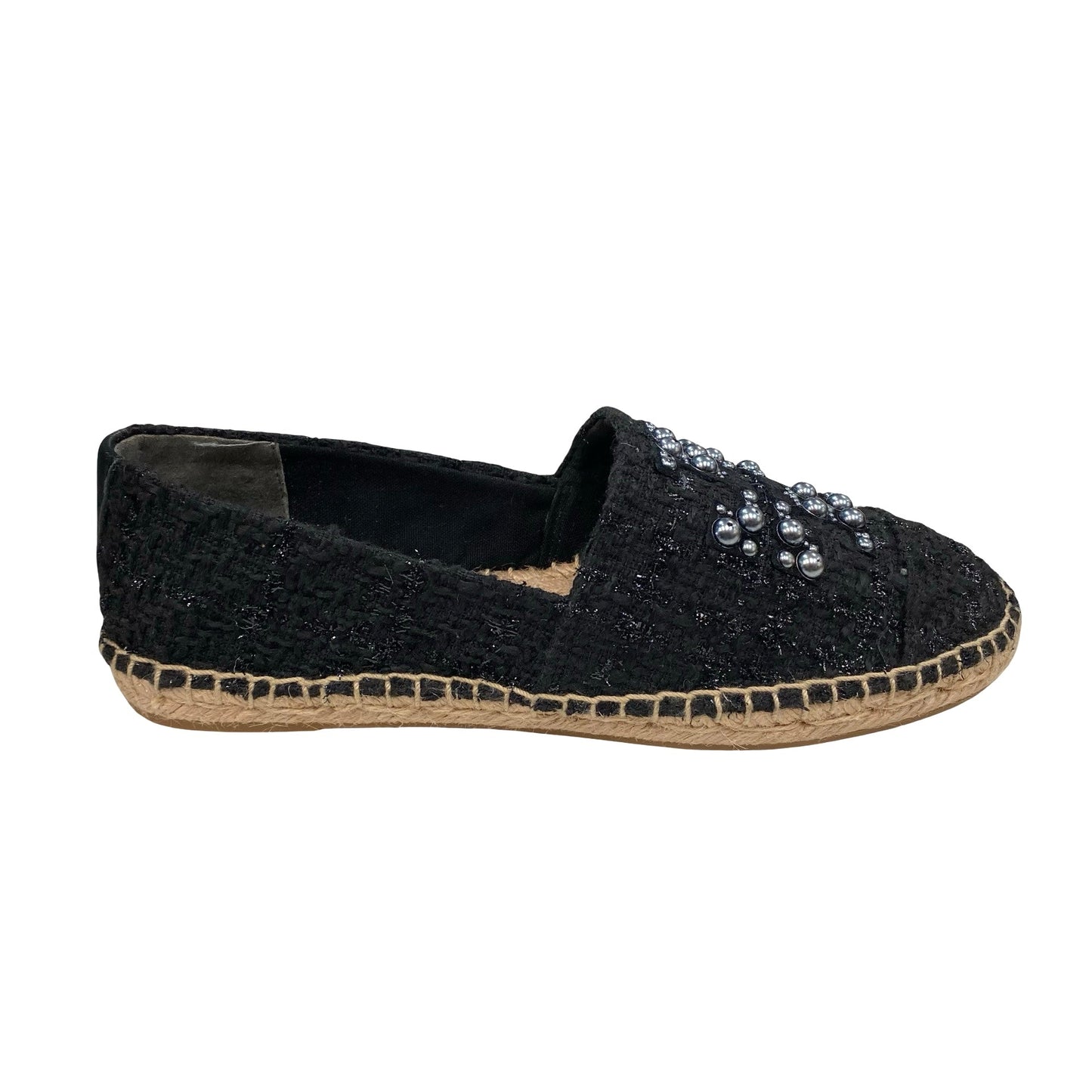 Shoes Designer By Tory Burch In Black, Size:7.5