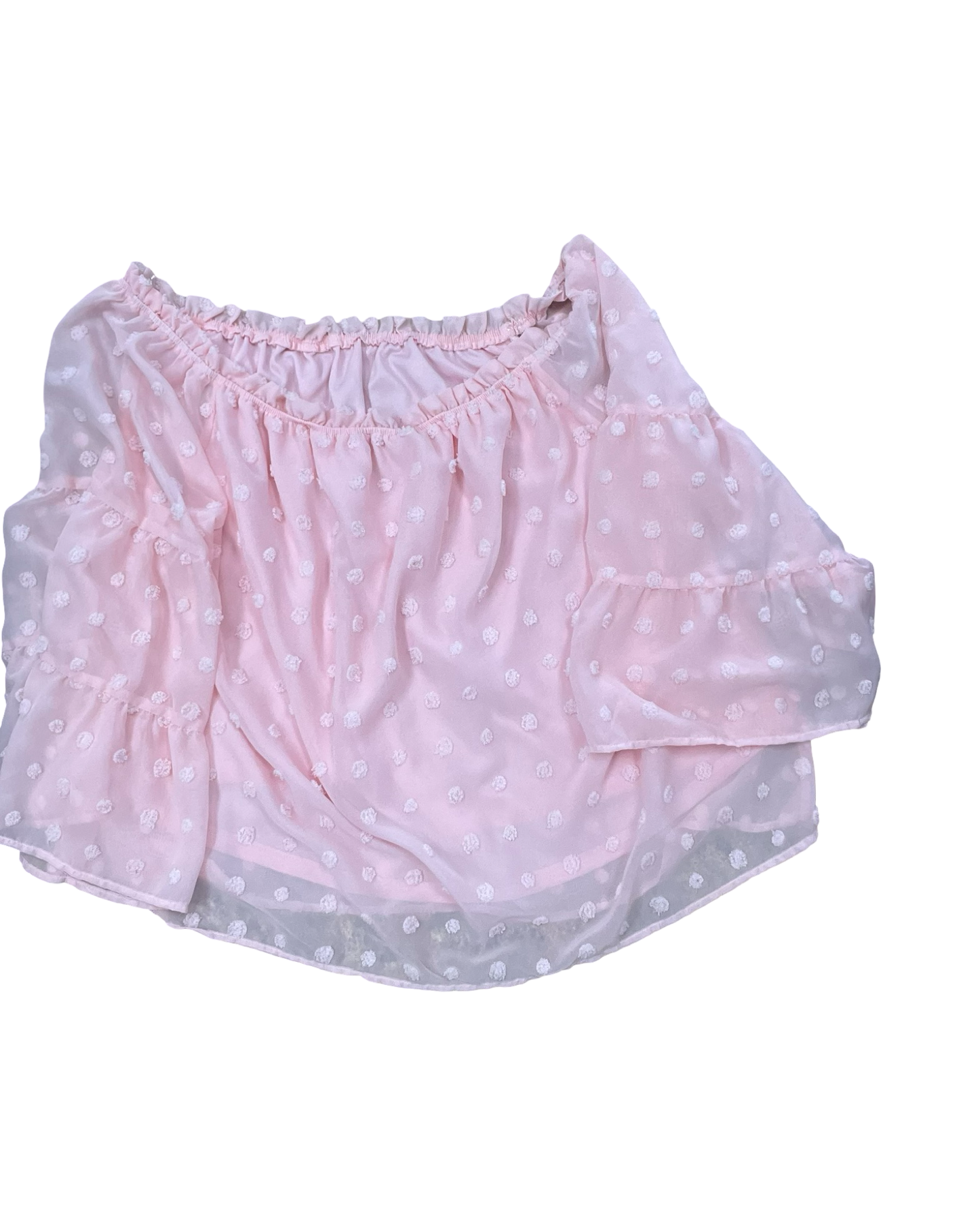 Top Ss By Clothes Mentor In Pink, Size:1X
