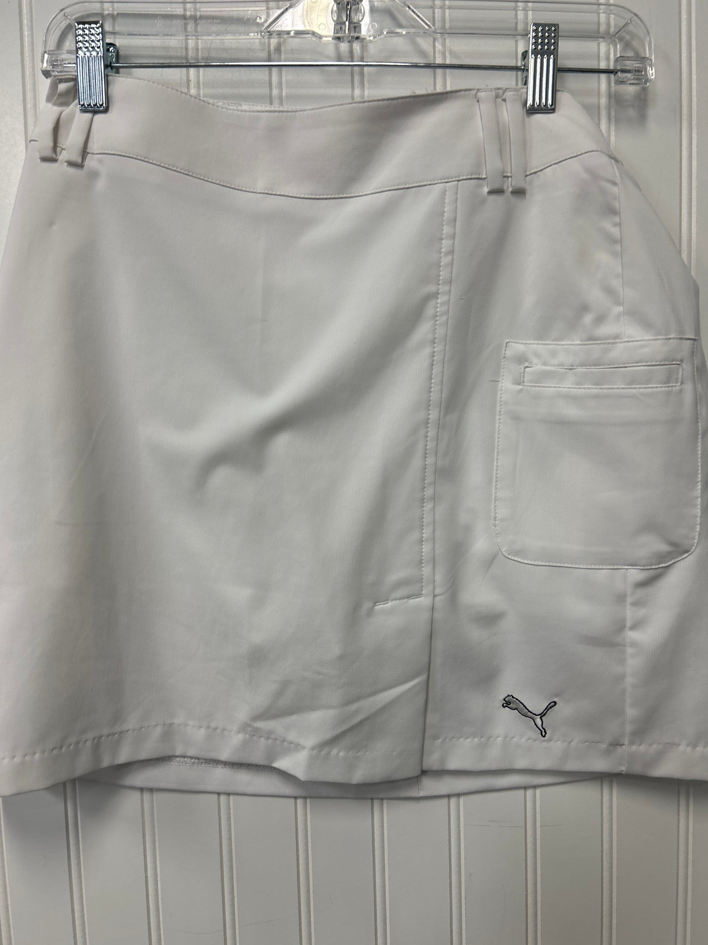Athletic Skort By Puma In White, Size:M