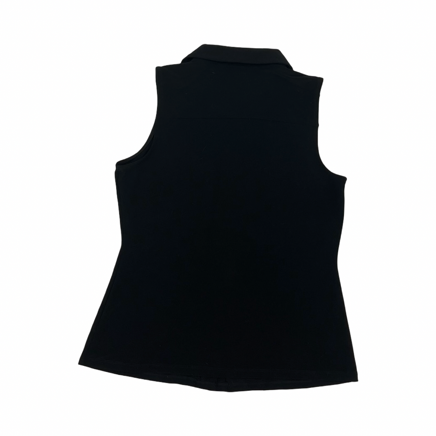Blouse Sleeveless By Tommy Hilfiger In Black, Size:S