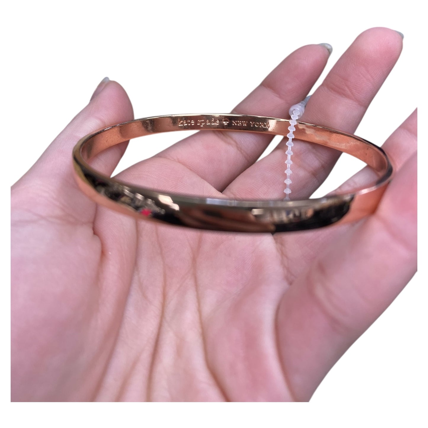 Bracelet Designer By Kate Spade In Rose Gold