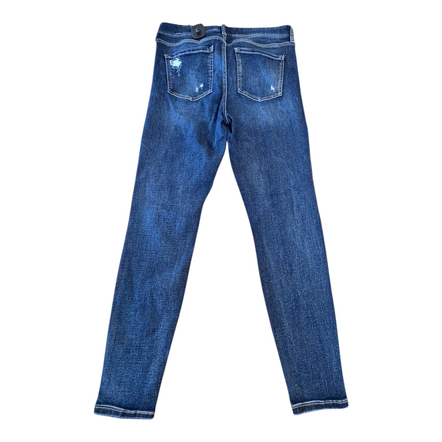 Jeans Skinny By Liverpool In Blue Denim, Size:12