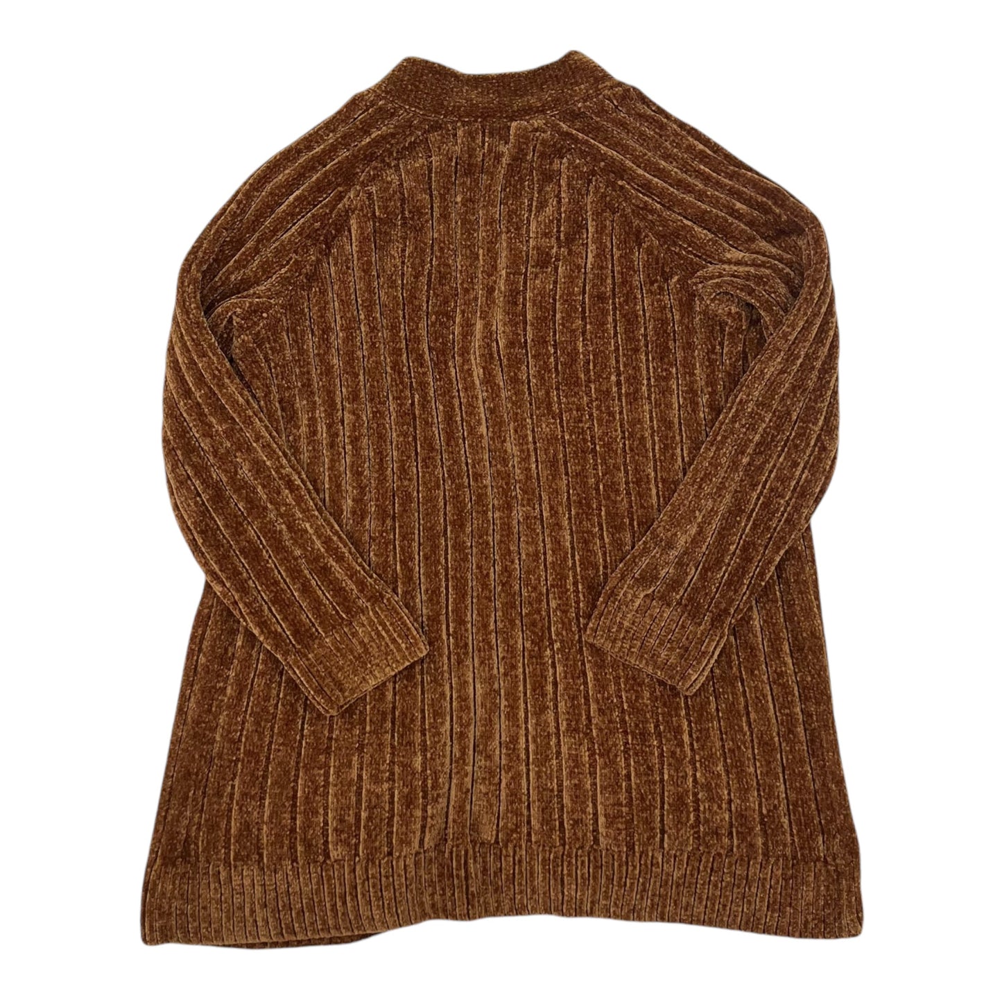 BROWN SWEATER CARDIGAN by OLIVE AND OAK Size:S