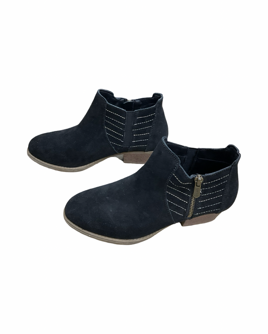 Boots Ankle Heels By Skechers In Black, Size:8