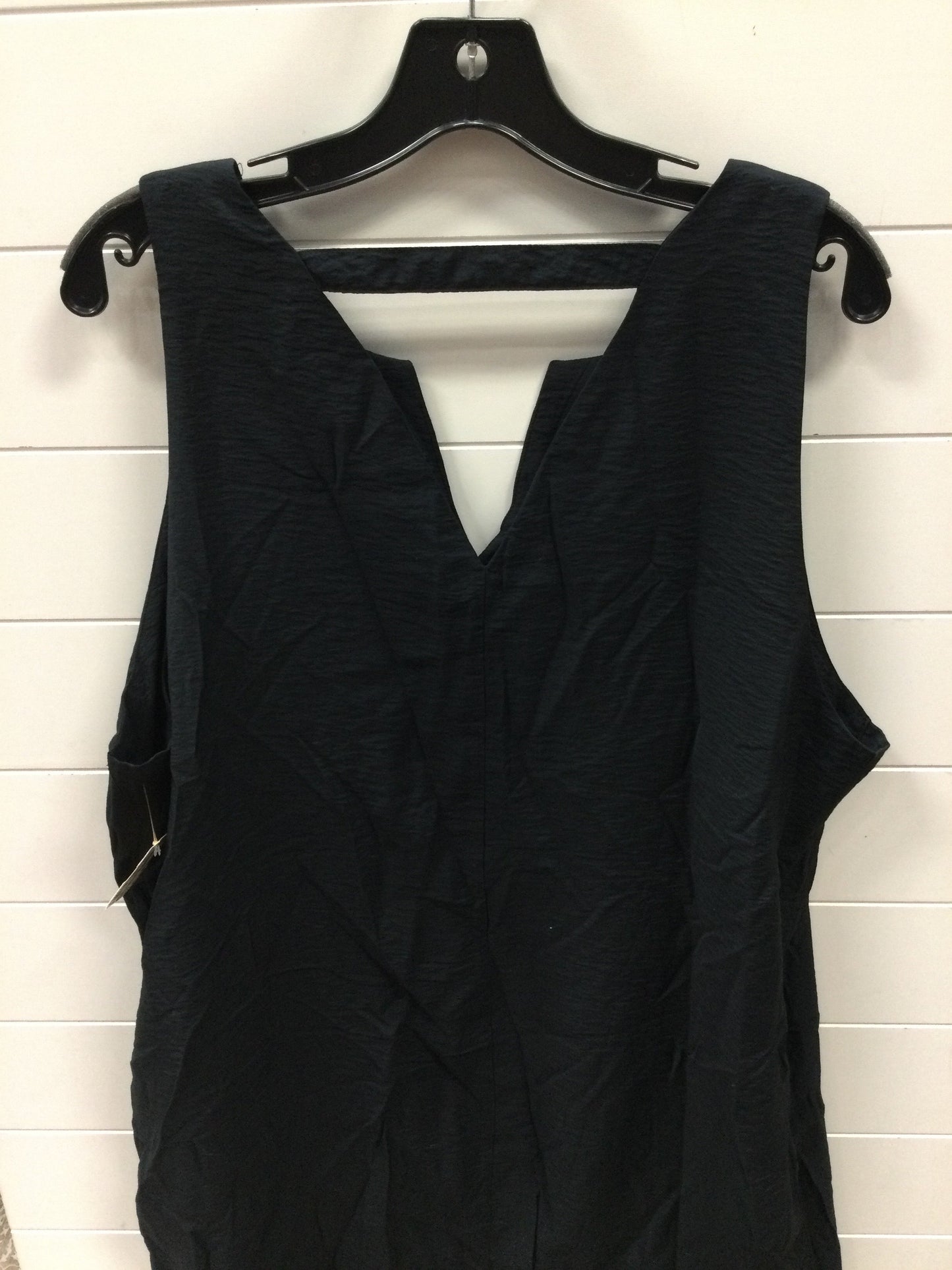 Dress Casual Midi By Banana Republic In Black, Size:1X
