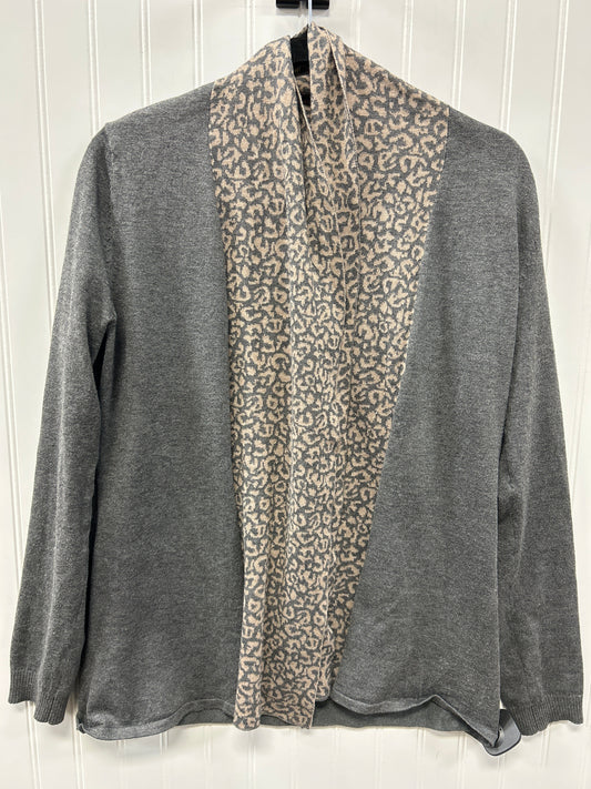 Cardigan By Carolyn Taylor In Grey, Size:S
