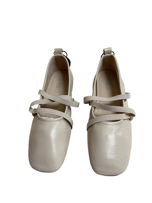 Shoes Flats By Cmb In Cream, Size:8/38