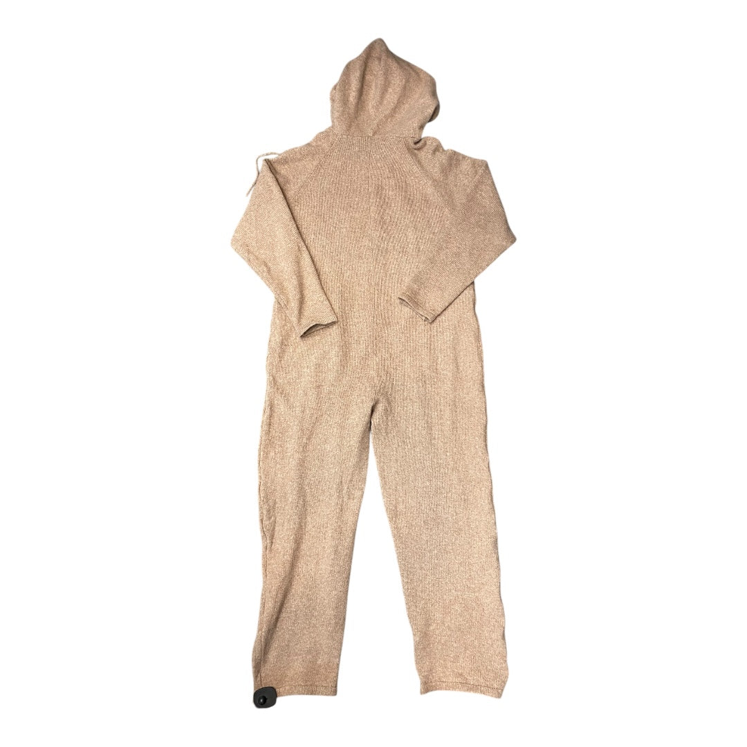 Jumpsuit By Zara In Tan, Size:M