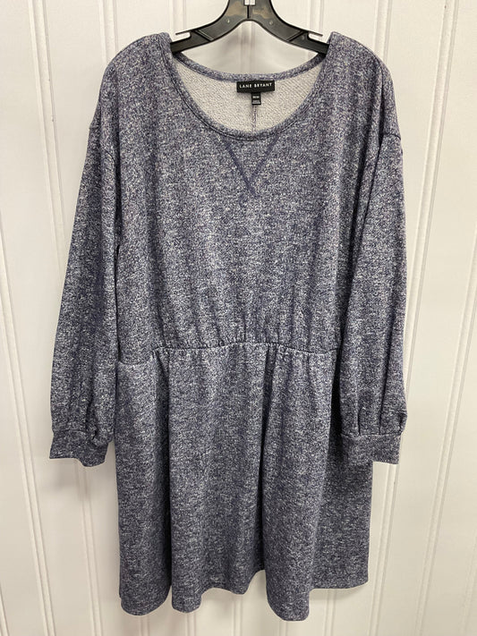 Dress Sweater By Lane Bryant In Blue, Size:2X