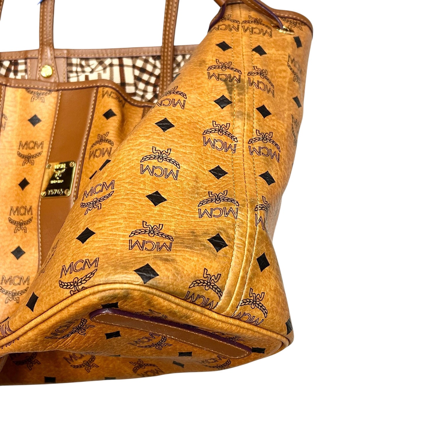 Tote Luxury Designer By Mcm, Size: Medium