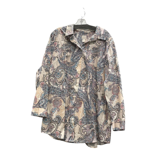 Top Ls By Chicos In Pink, Size:Xl