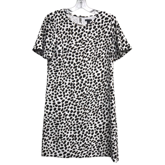 Dress Casual Midi By Ann Taylor In Animal Print, Size:Xs