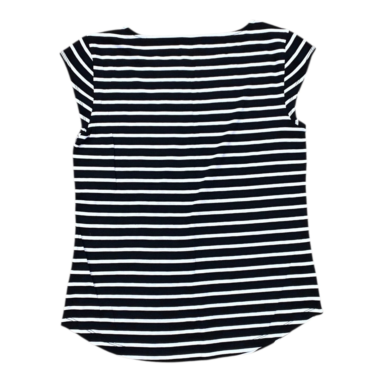 Top Ss By Liz Claiborne In Black & White, Size:M