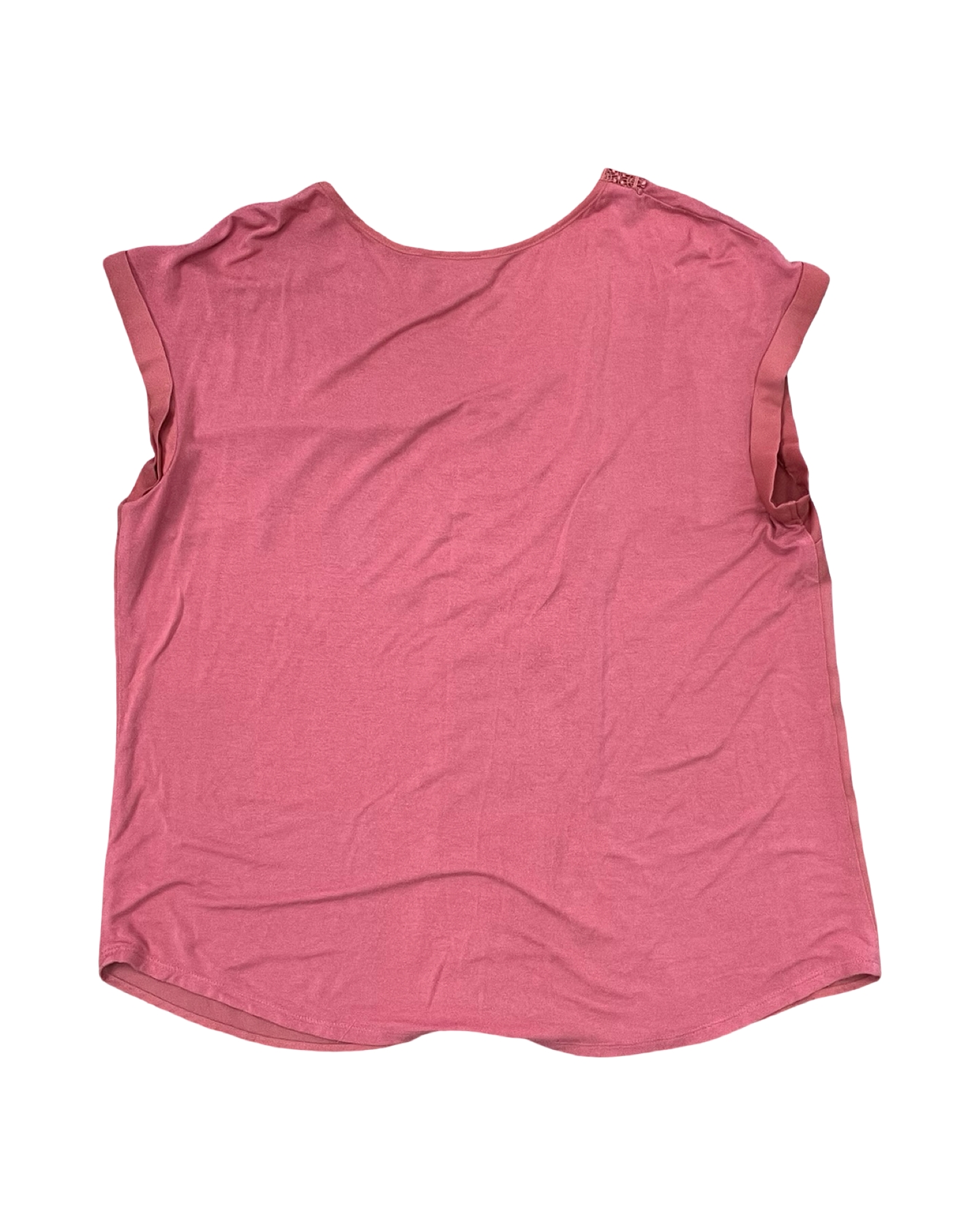Top Ss By Fortune & Ivy In Coral, Size:Xl