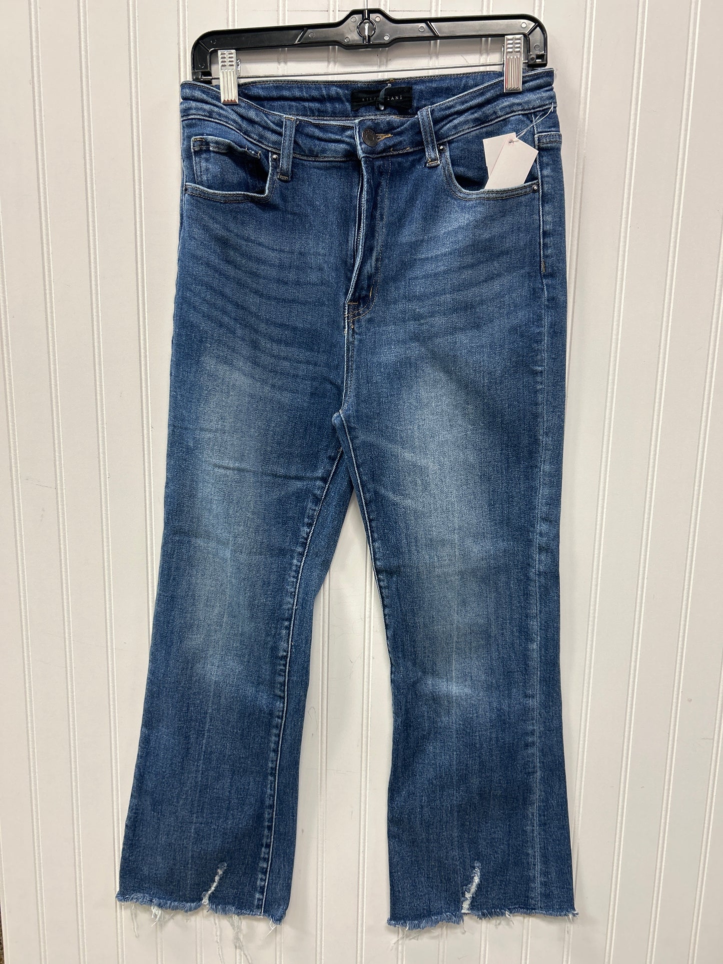 Jeans Straight By Risen In Blue Denim, Size:6