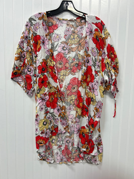 Kimono By Maurices In Floral Print, Size:Xl