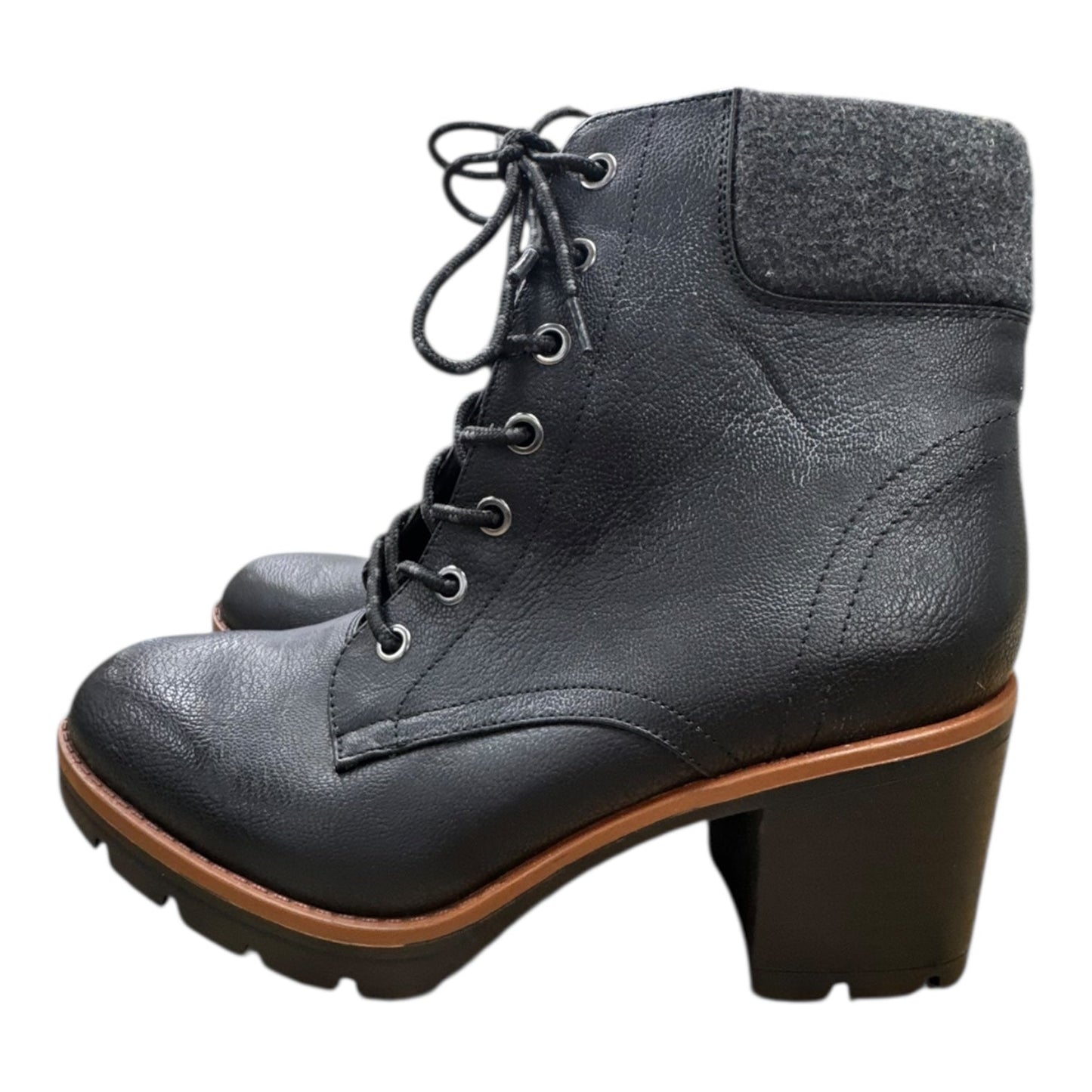 Boots Ankle Heels By Naturalizer In Black, Size:7.5