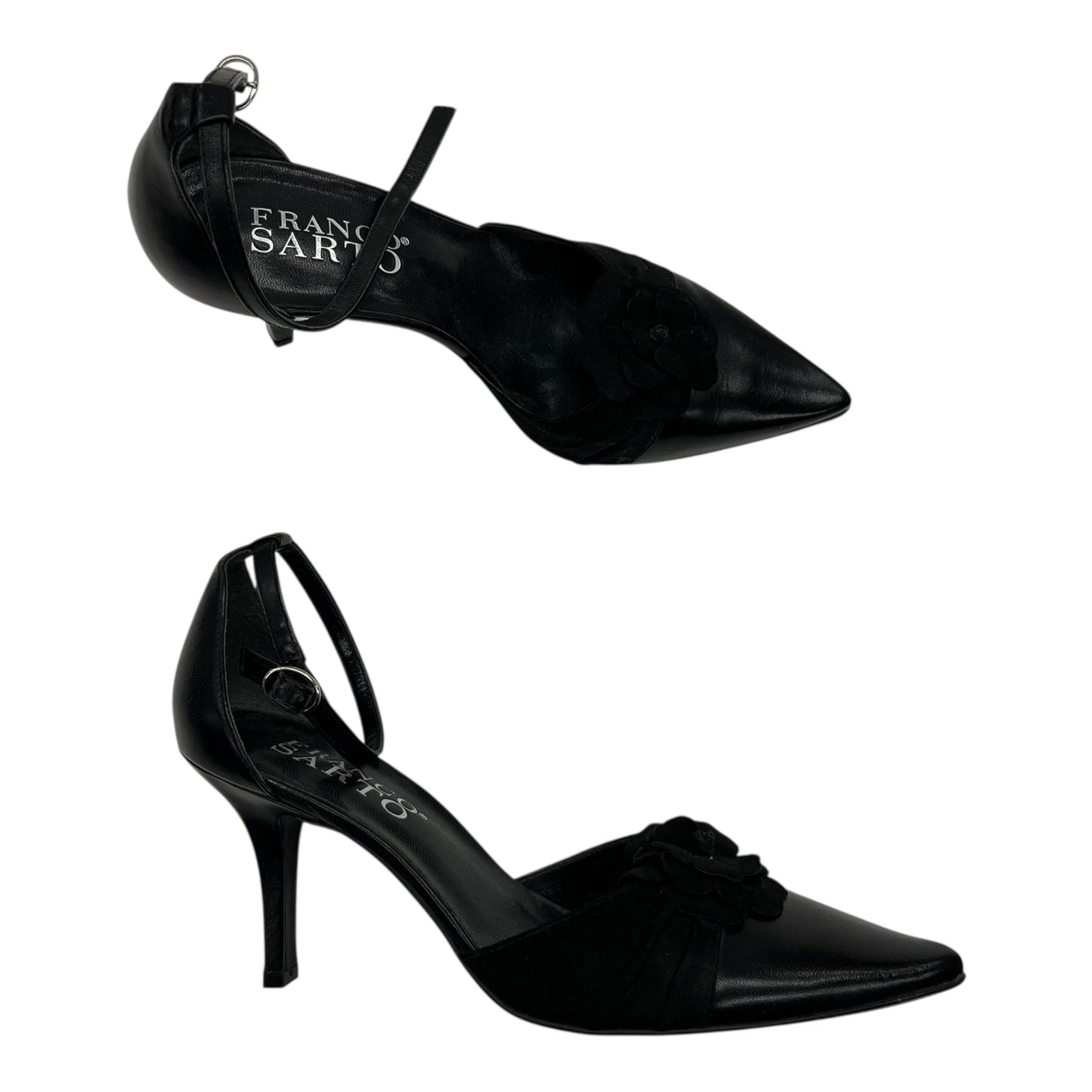 Shoes Heels Kitten By Franco Sarto In Black, Size:7