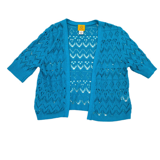 BLUE SWEATER CARDIGAN by RUBY RD Size:S