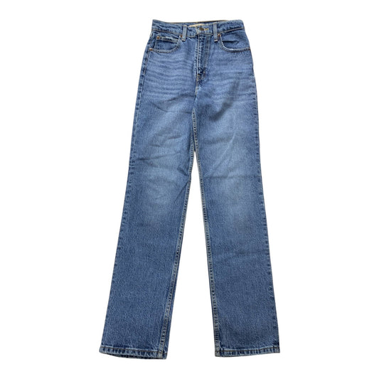 Jeans Straight By Levis In Blue, Size:2