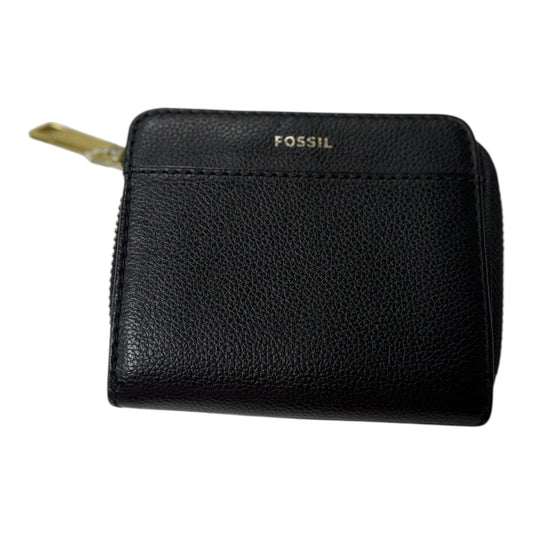 Wallet By Fossil In Black, Size:Small