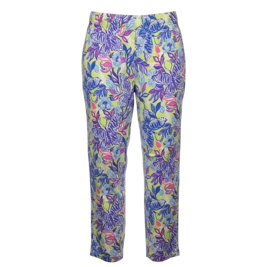Emora Jogger Pants Designer By Lilly Pulitzer In Multi Dew Drop Stay Fly, Size: L