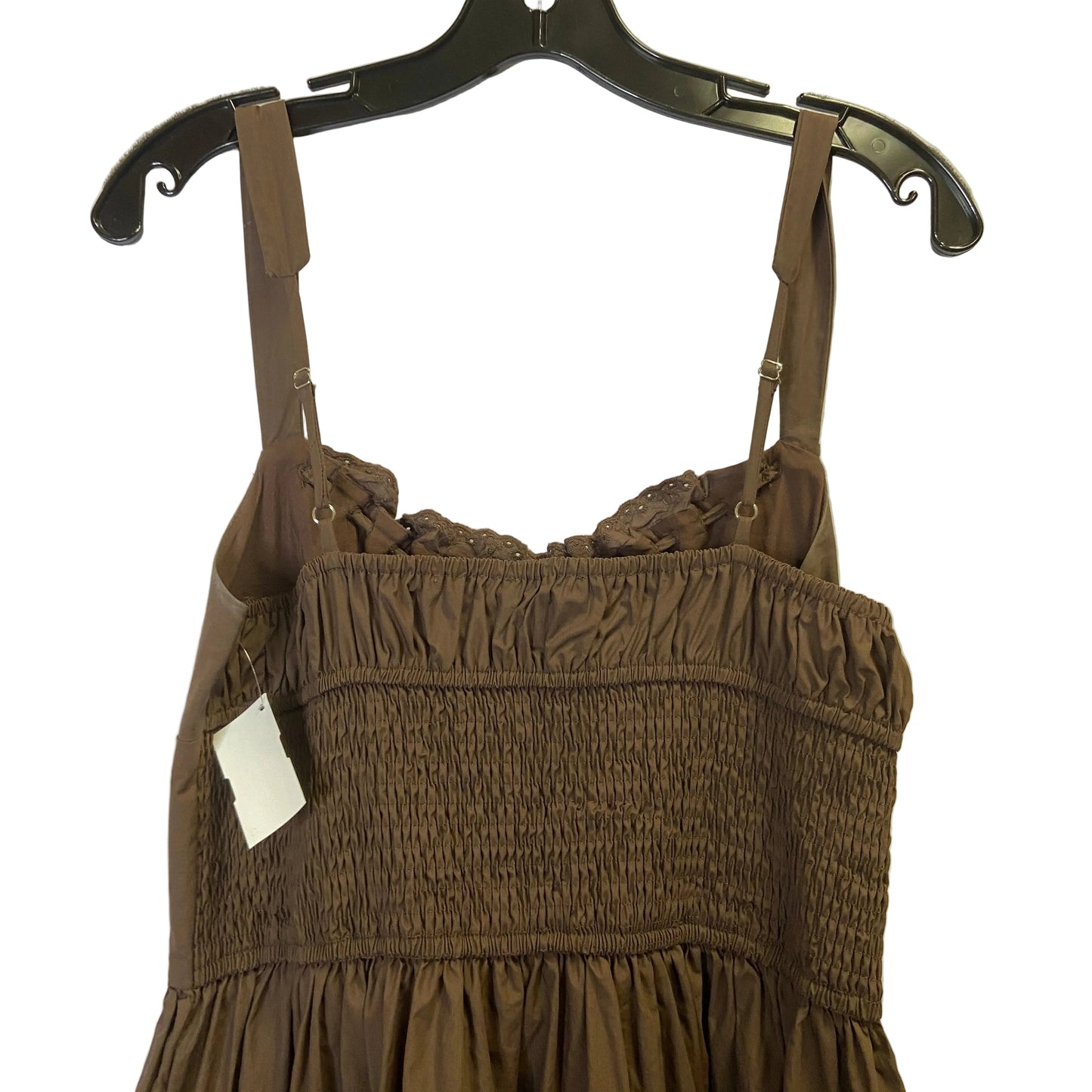 Dress Casual Midi By En Saison In Brown, Size: L
