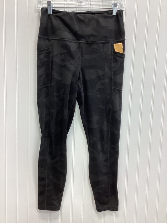 Athletic Leggings By Yogalicious In Black, Size:L