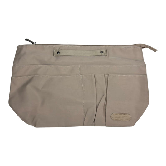Makeup Bag By Clothes Mentor In Tan, Size:Large