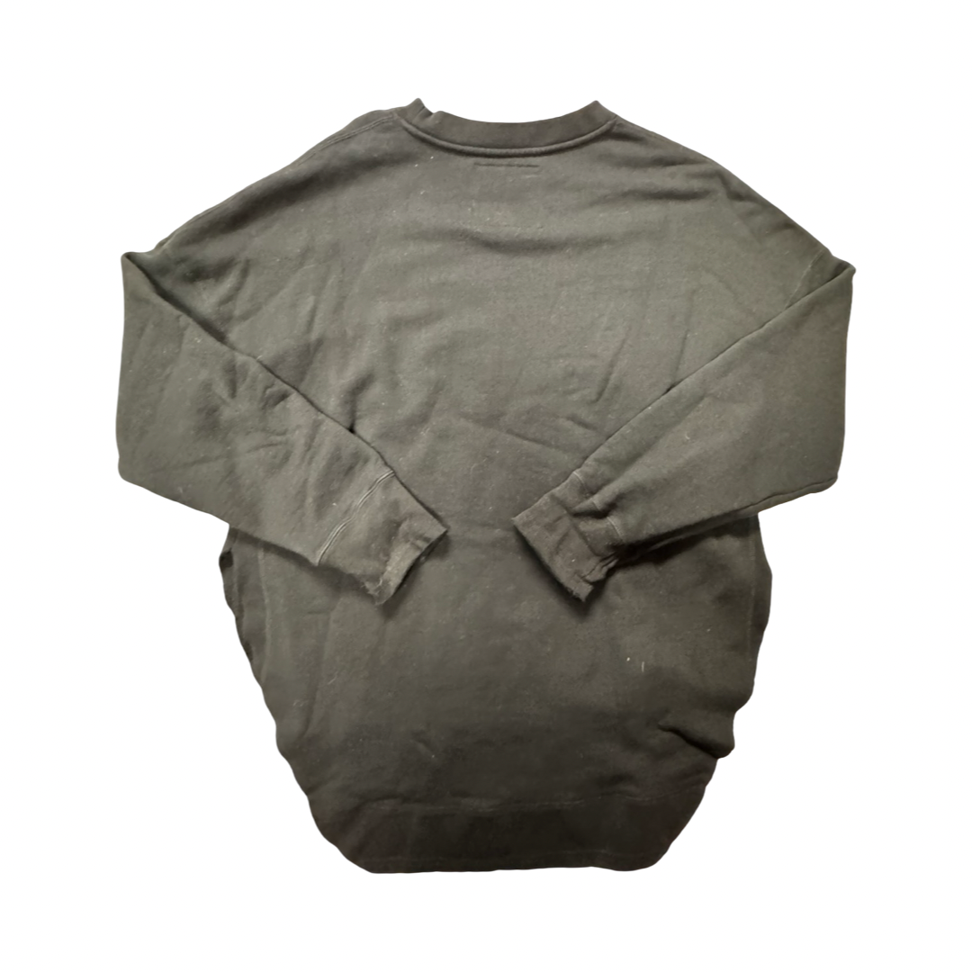 Sweatshirt Crewneck By PEBBY FOREVER In Black, Size:L