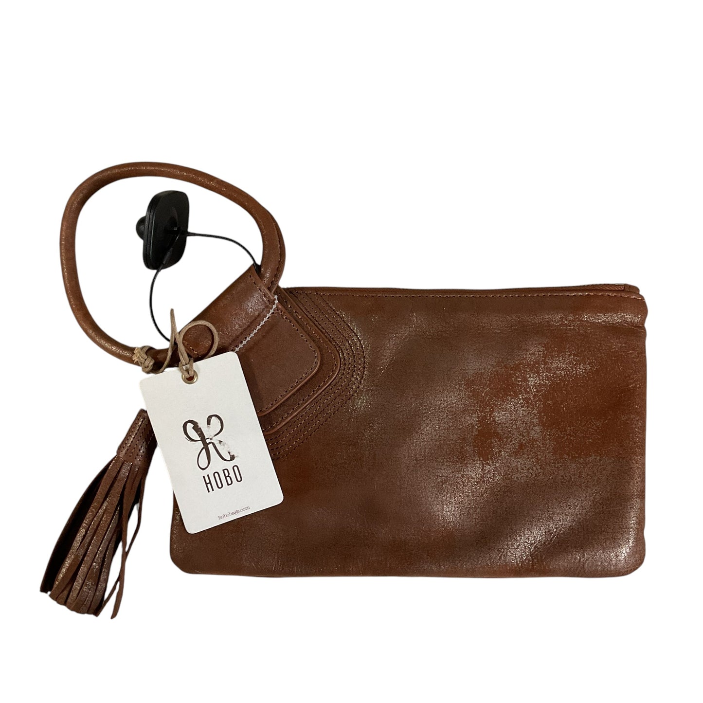 Wristlet Leather By Hobo Intl In Brown, Size:Large