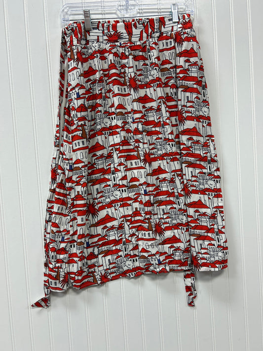 Skirt Midi By Porridge In Red, Size:M