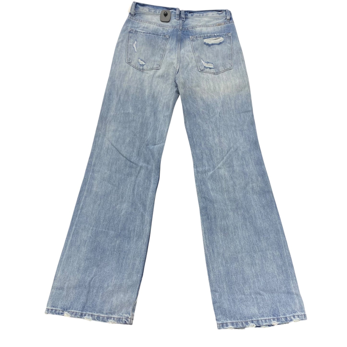 Jeans Wide Leg By Kancan In Blue Denim, Size:6