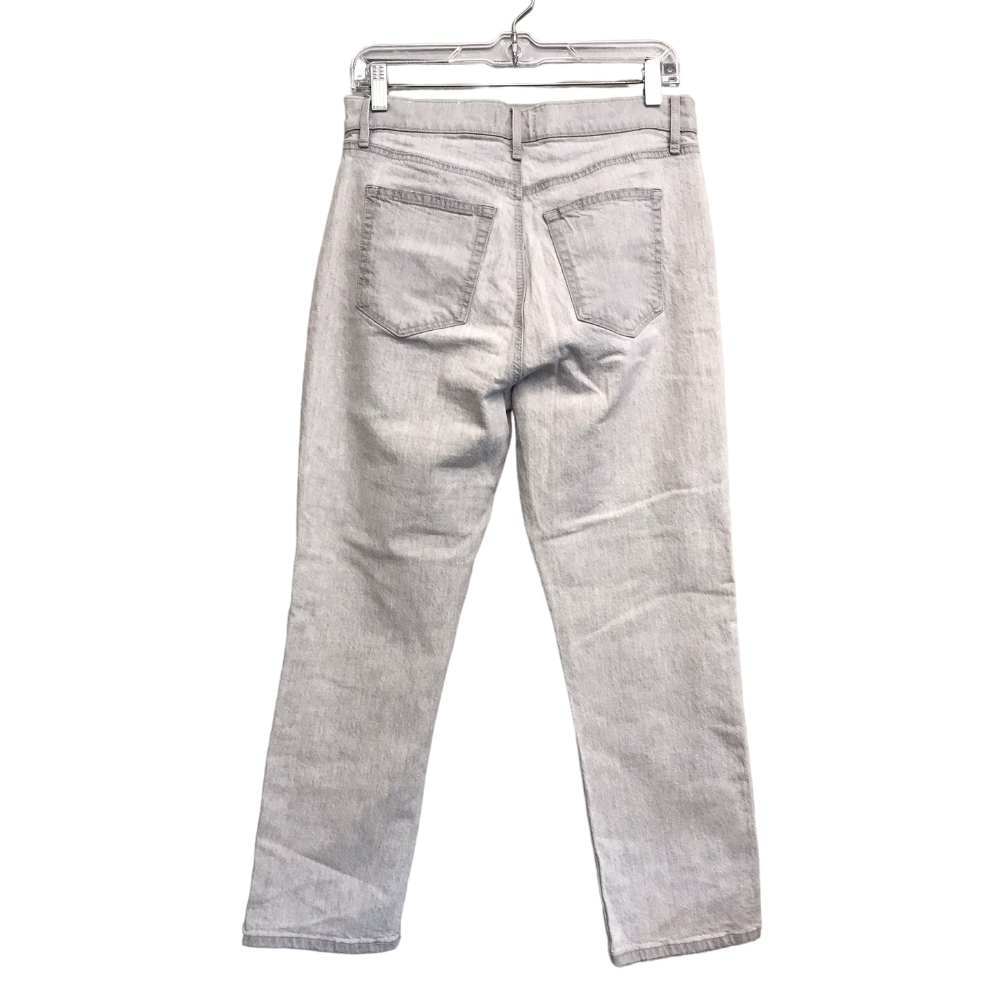 GREY DENIM JEANS STRAIGHT by LOFT Size:8